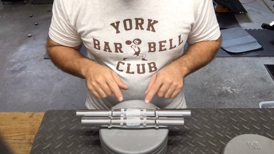 ADER Professional-Style Solid Dumbbell Handles