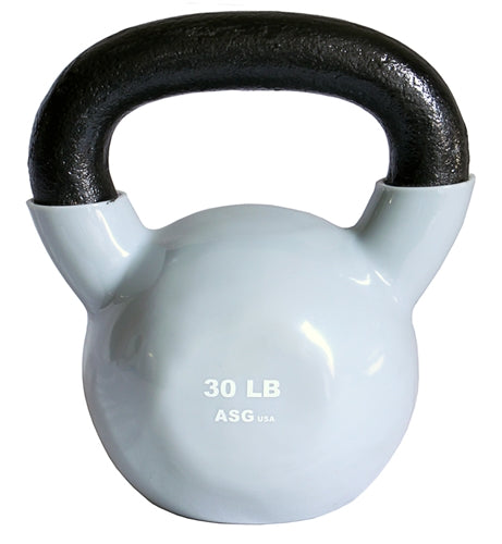 Ader Vinyl Kettlebell – Multiple Weights Available in LBS
