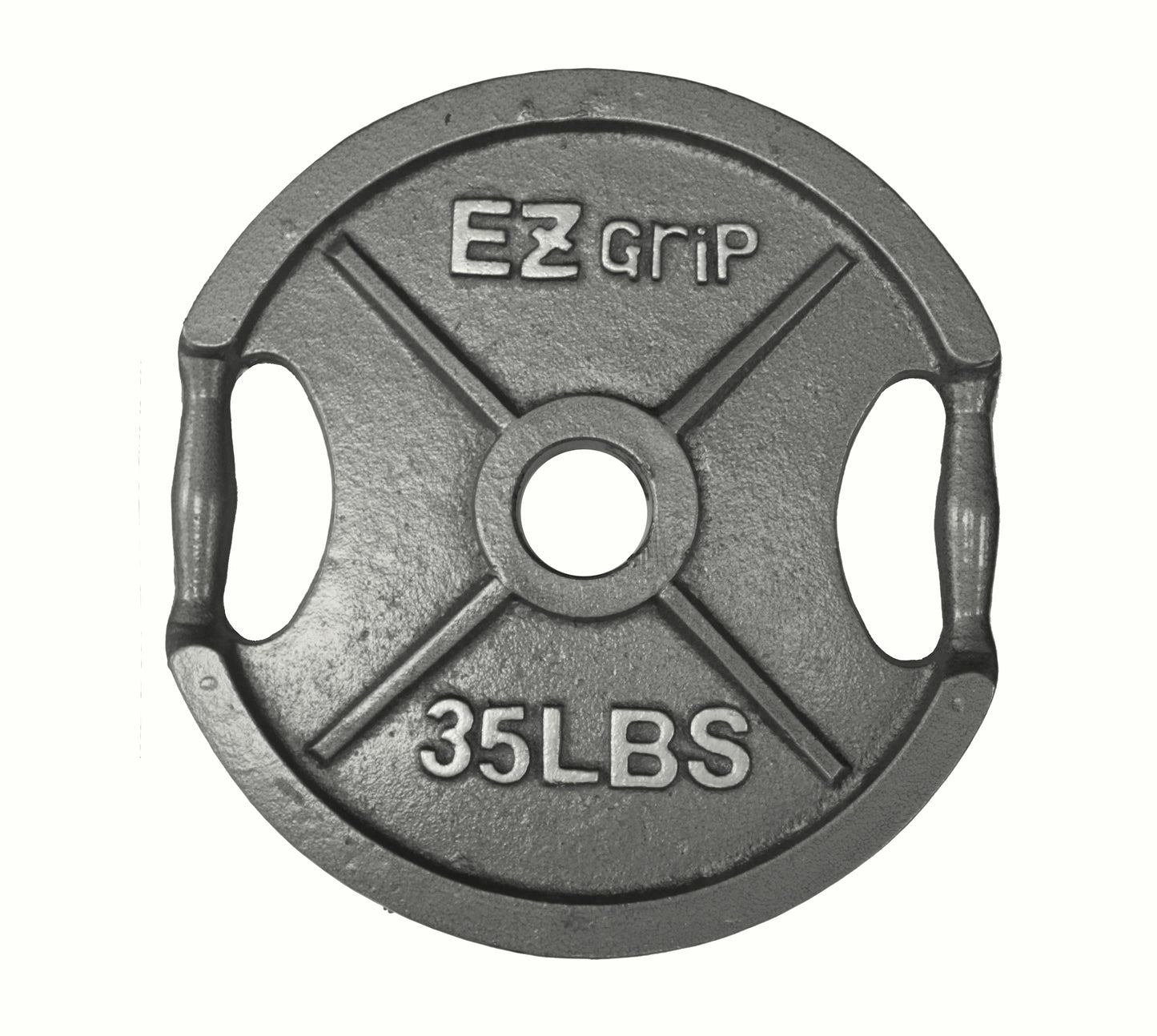 Gray EZ Grip Plate Pair- 5Lbs