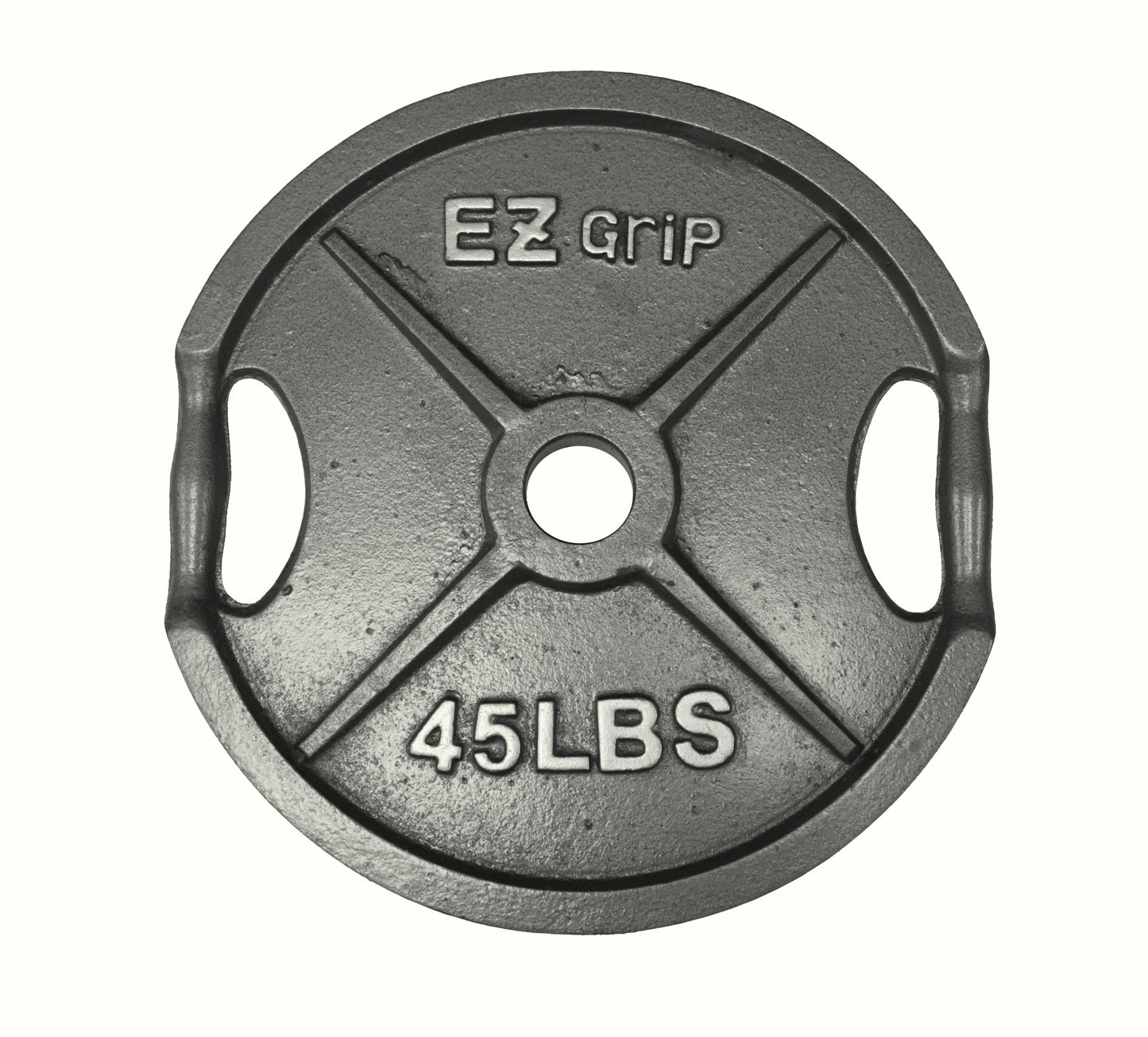 Gray EZ Grip Plate Pair- 5Lbs
