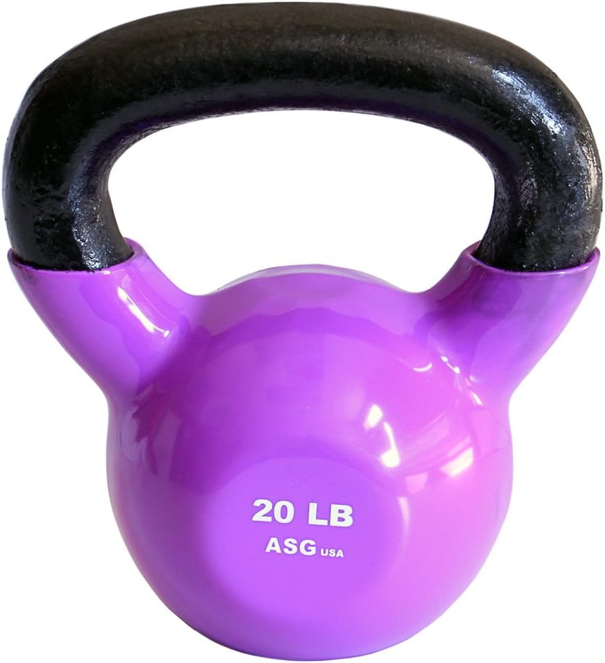 15lb & 20lb Vinyl Kettlebell Set