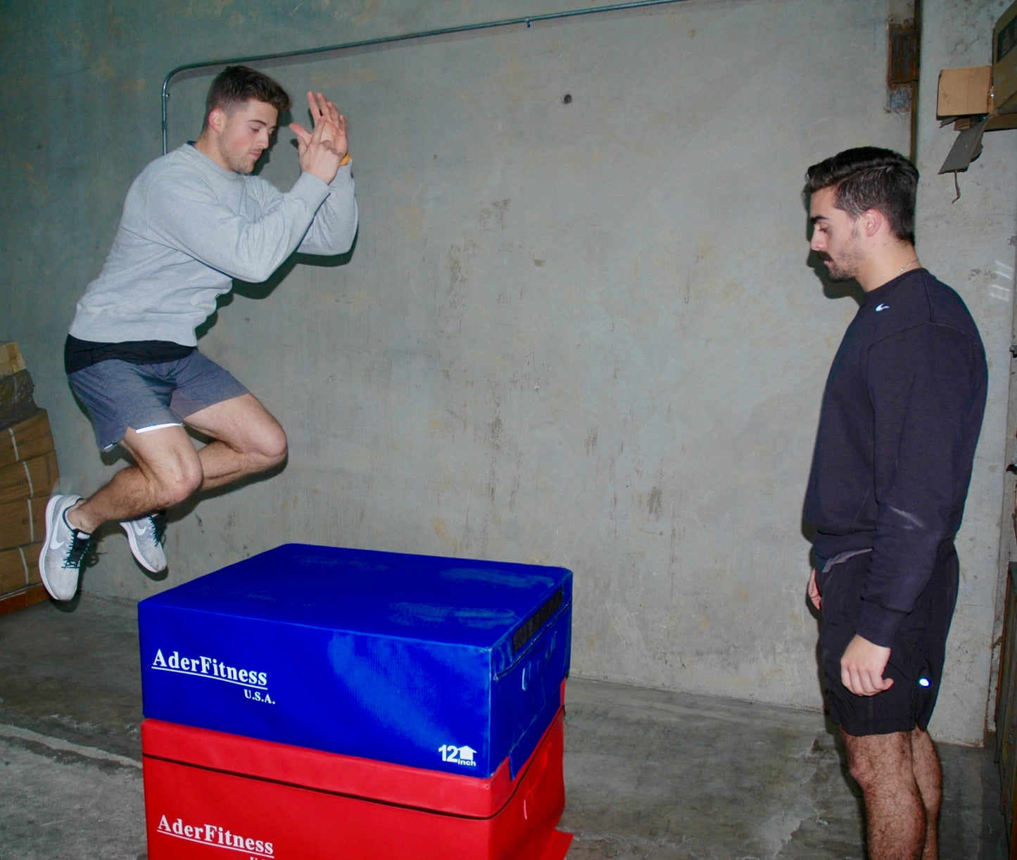 Ader Foam Fitness Plyo Box 6'',12'',18''-Commercial Grade (6'',12'',18'' Set)
