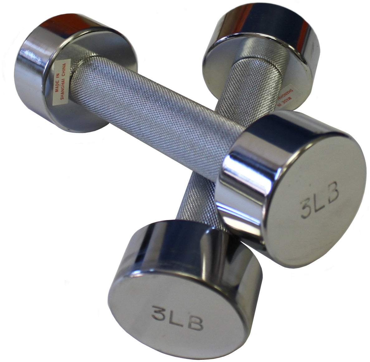 Solid Chrome Dumbbells' set 3-20lbs