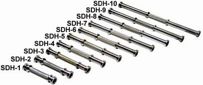 Ader SDH-1 Pro Style Dumbbell Handle - Straight - 5 to 20 lbs - (Sold Individually)