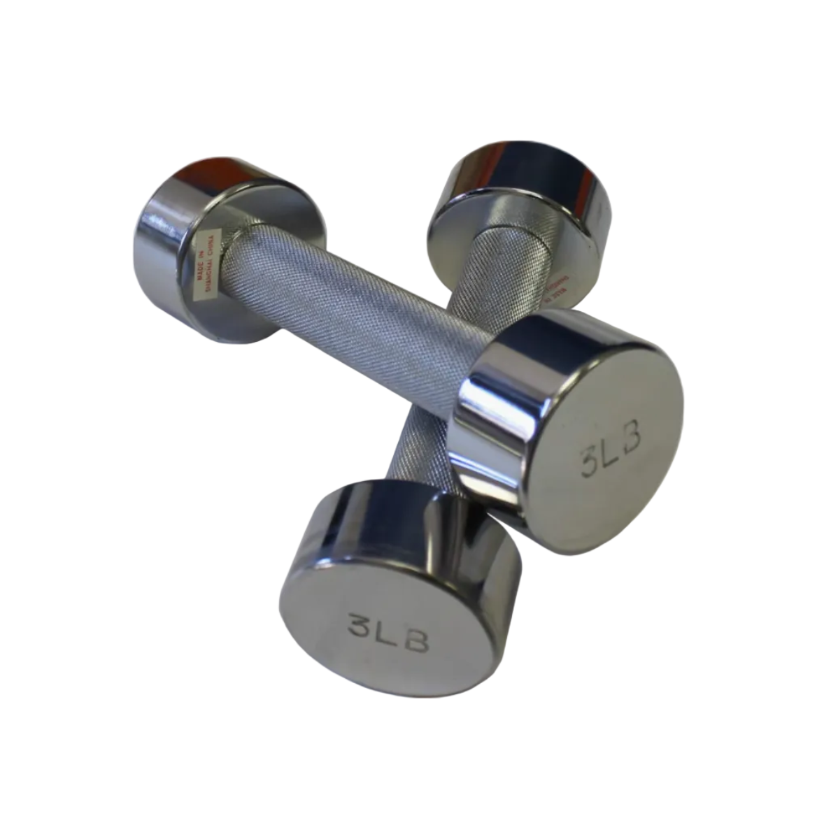 Ader Chrome Dumbbell – 3 lb Pair