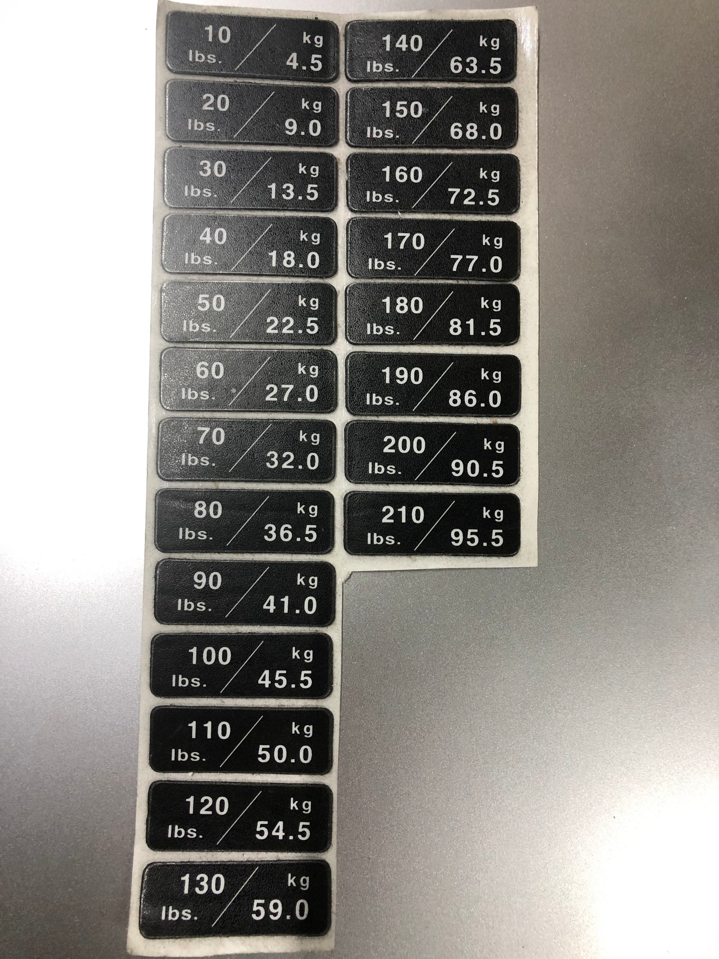 Ader Weight Stack Systems 100 to 310 lb