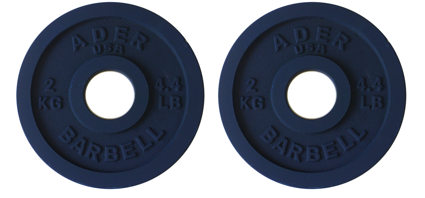 Precision Olympic Plate Pair- 2.0Kg