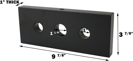 WEIGHT STACK BLACK STEEL PLATE 10LBS