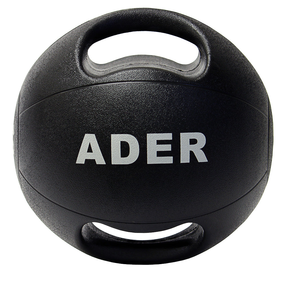 8 lb Double Grip Medicine Ball
