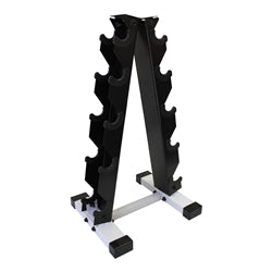 Neoprene Dumbbell Set- 6 Pairs W/ Rack (2-7lb)