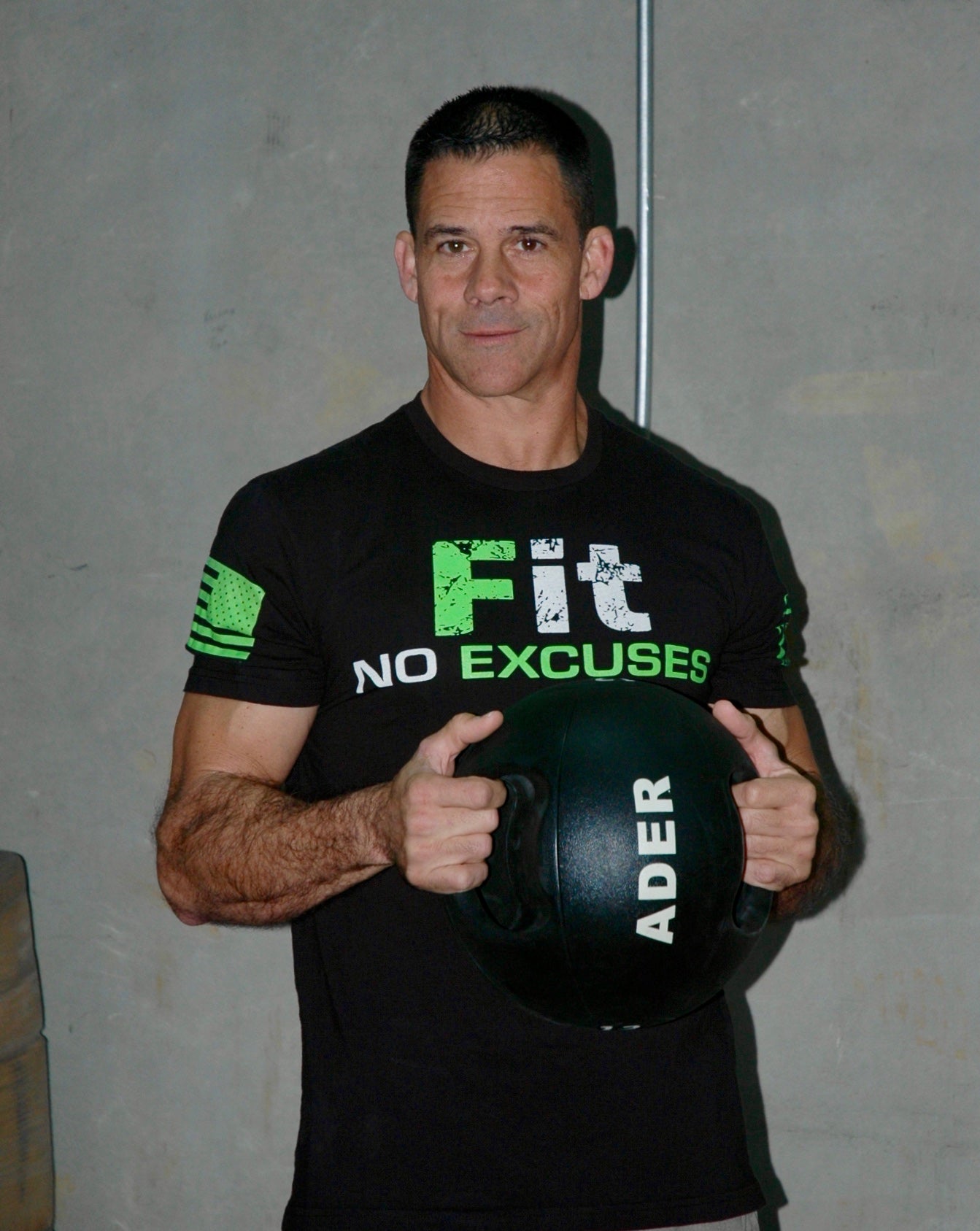 8 lb Double Grip Medicine Ball