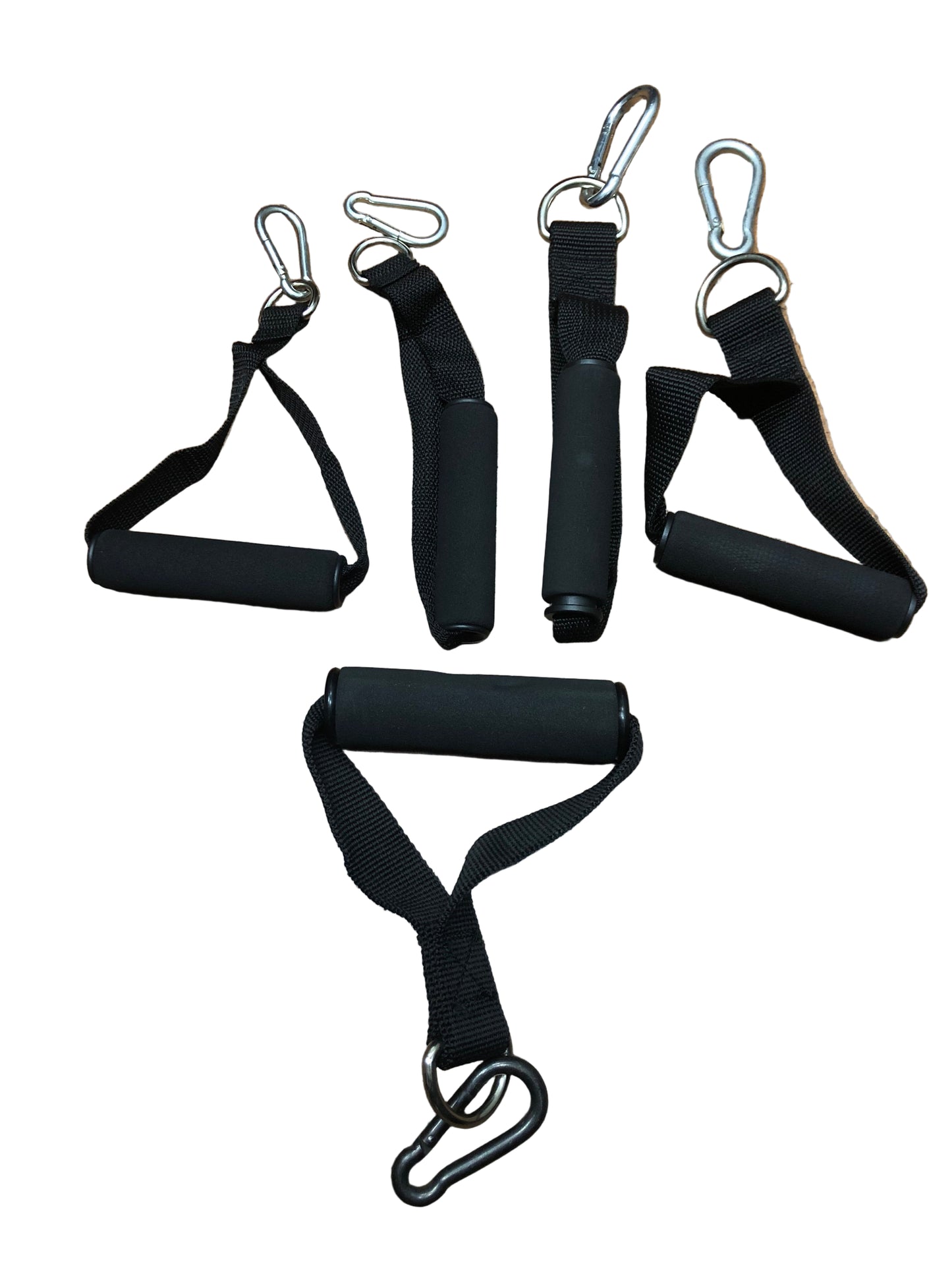 Heavy Duty Nylon Straps Foam Handles in pair with Snap link
