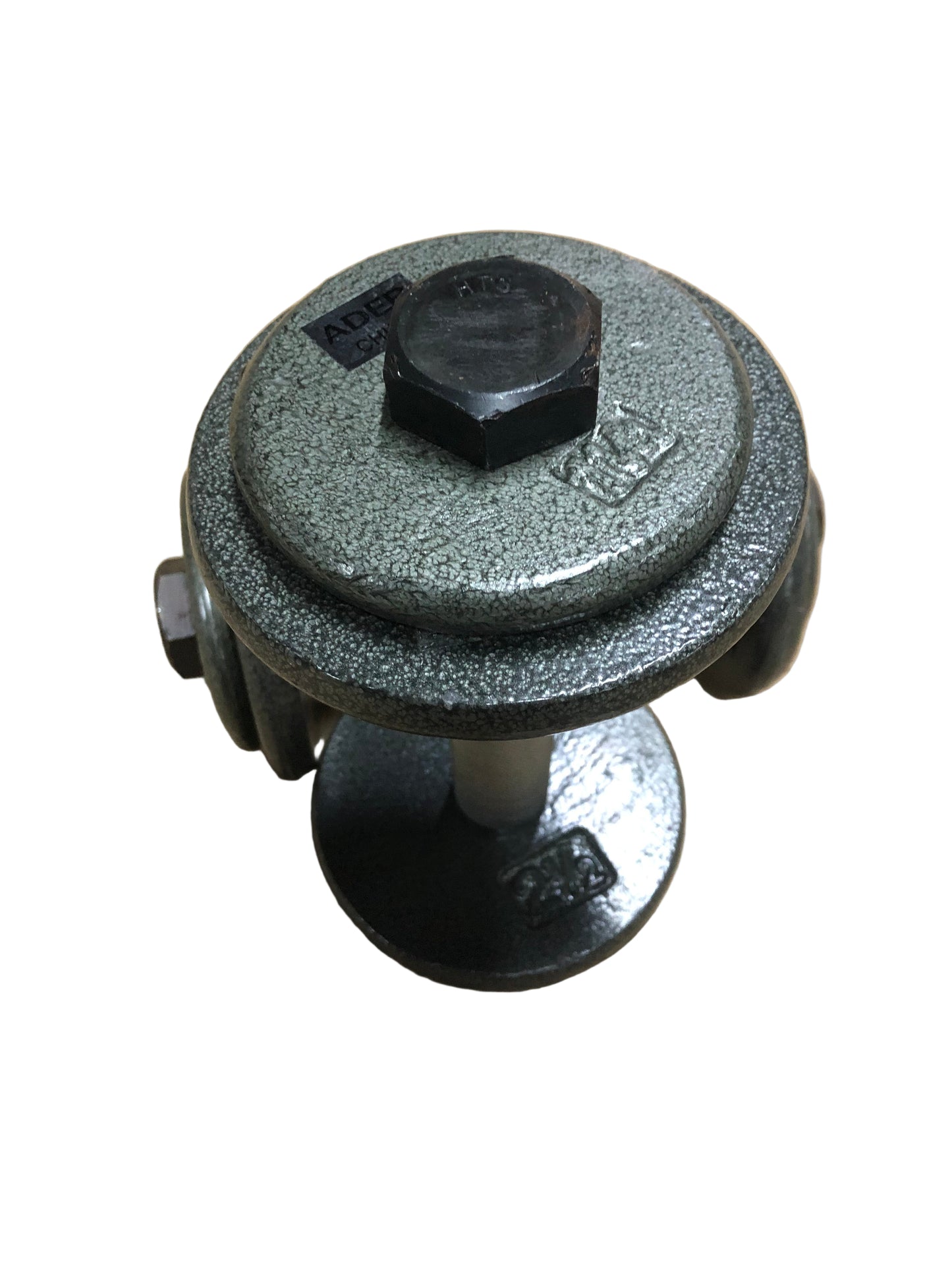 Ader Gray Standard Plates – 5 lb Pair