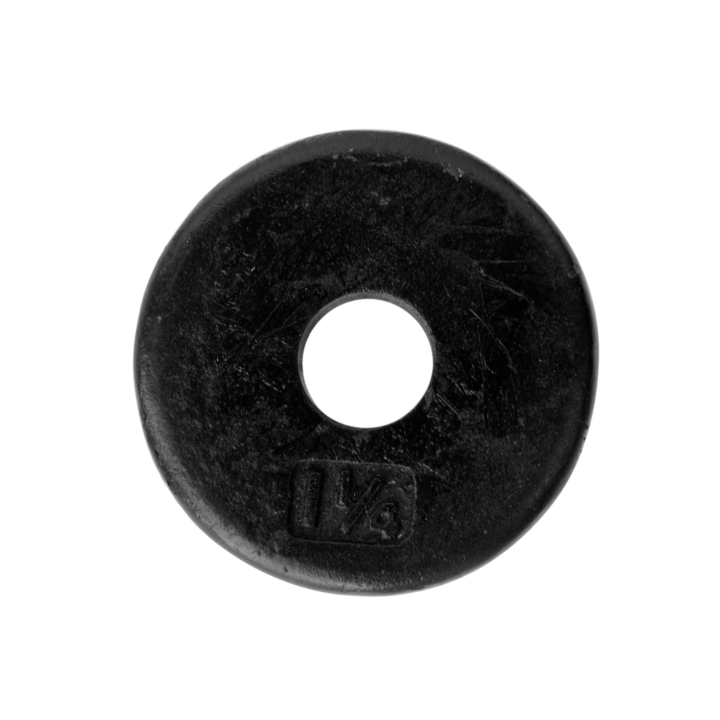 Ader Standard 1" Hole Cast Iron Weight Plate-Black