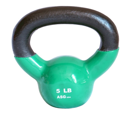 Ader Vinyl Kettlebell – Multiple Weights Available in LBS