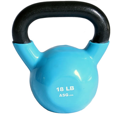Ader Vinyl Kettlebell – Multiple Weights Available in LBS