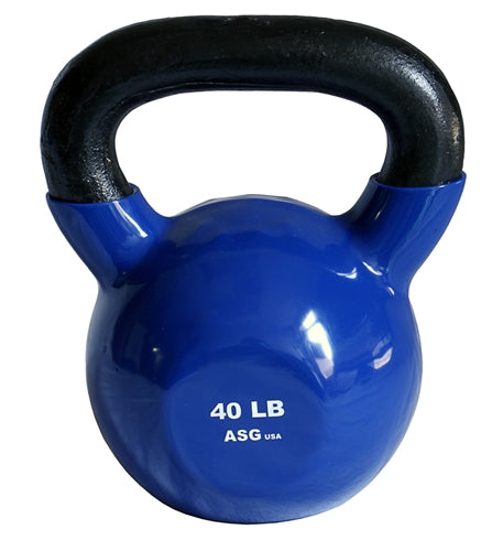Ader Vinyl Kettlebell – Multiple Weights Available in LBS