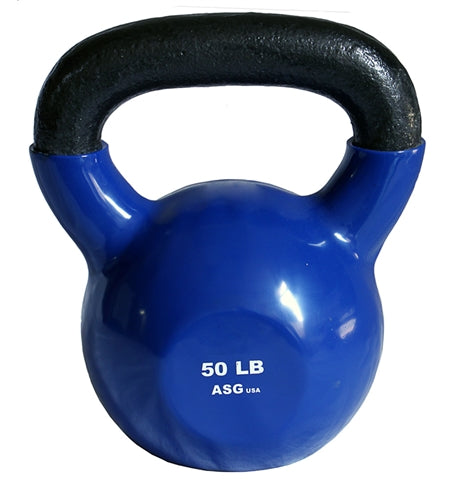 Ader Vinyl Kettlebell – Multiple Weights Available in LBS