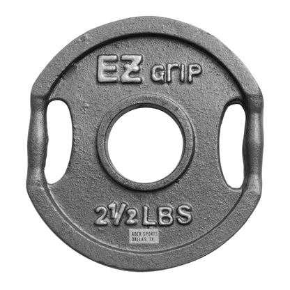 Gray EZ Grip Plate Pair- 5Lbs
