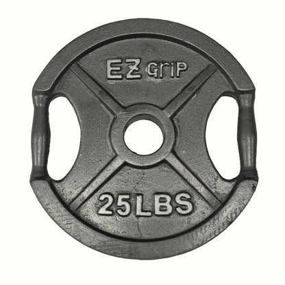 Gray EZ Grip Plate Pair- 5Lbs