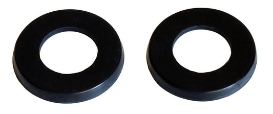 Ader Rubber Cushion Donuts Ring (0.4''H X 2''ID X 3.5''OD, X6PCS)