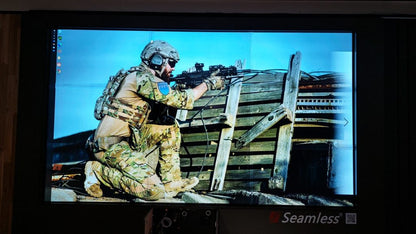 Monster Video Wall Display for varies Event needs without the Grids---CUSTOMER MADE