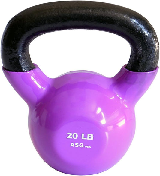 15lb & 20lb Vinyl Kettlebell Set