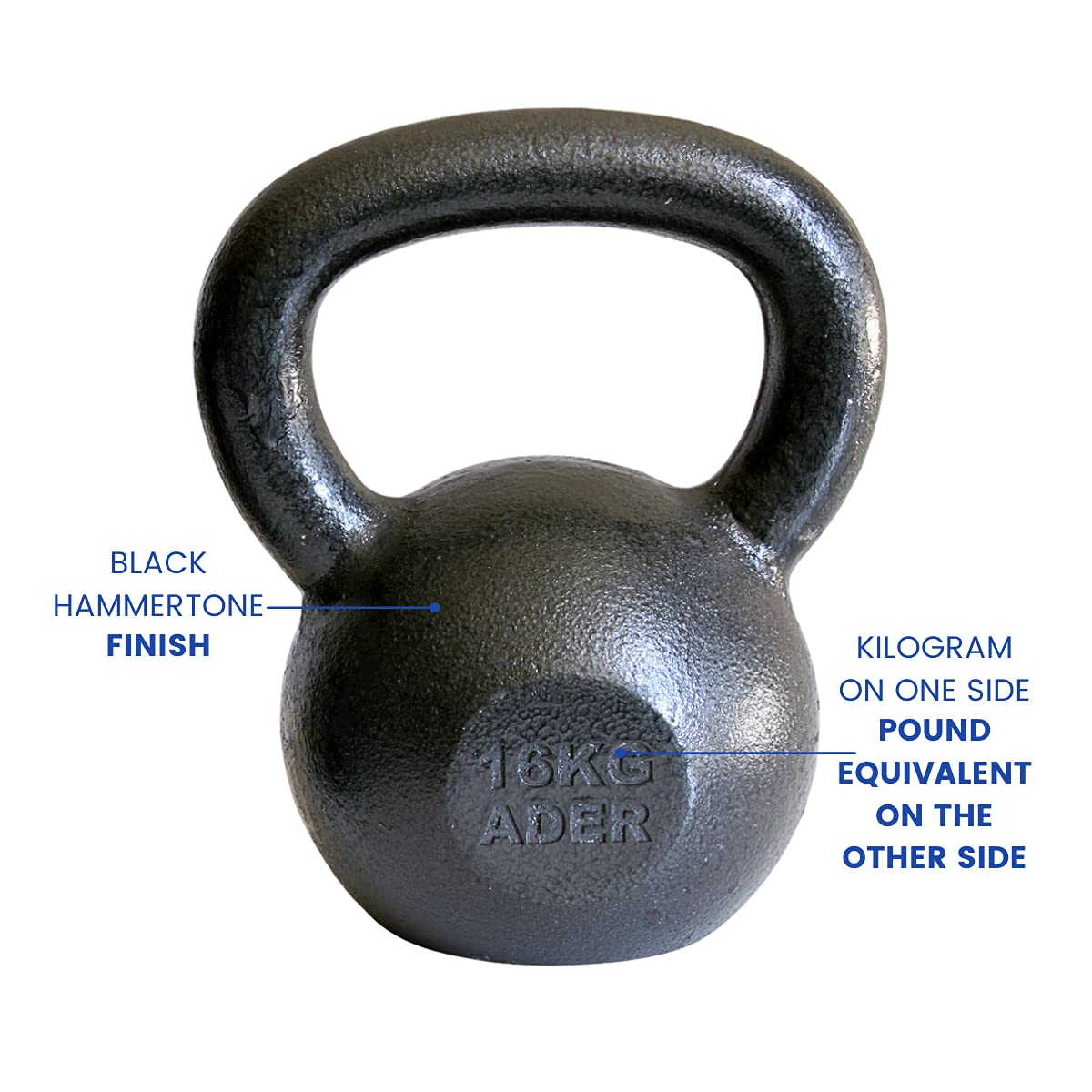 Ader Premier Kettlebell Set 35lb/16kg (2 Pcs)