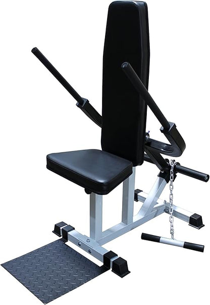 Tricep Press Down Bicep Curl Machine - Plate Loaded