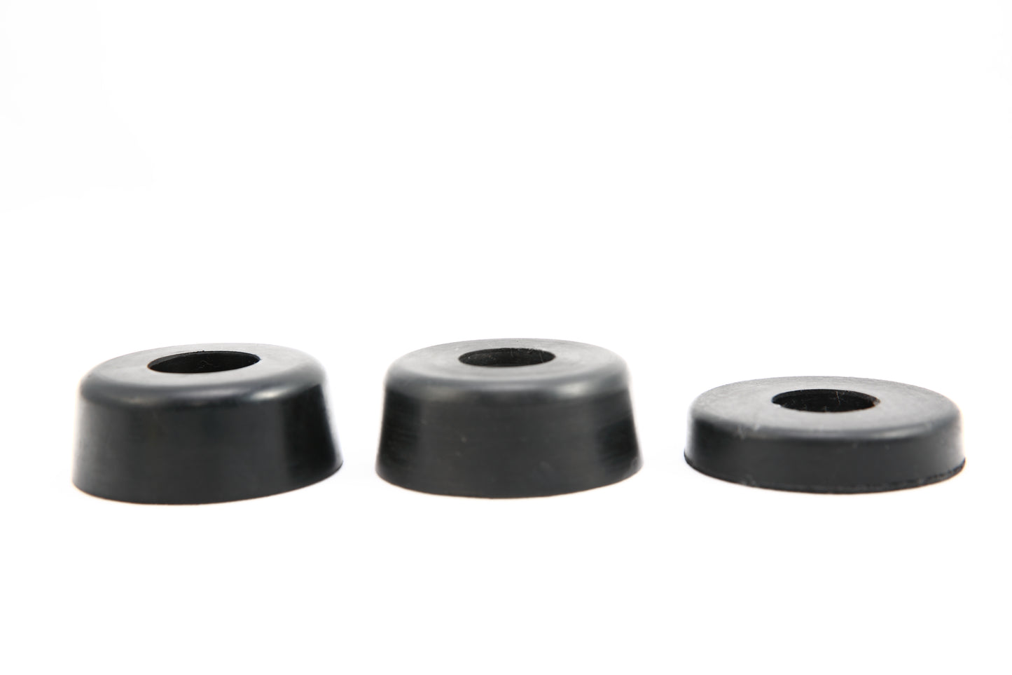 Ader Rubber Cushion Donuts Ring (0.4''H X 2''ID X 3.5''OD, X6PCS)