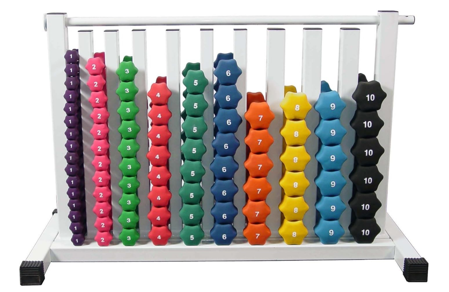 Ader Neoprene Dumbbell Rack – 10-Tier