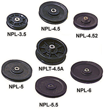Weld-on Pulley Bracket for 4.5" Pulley
