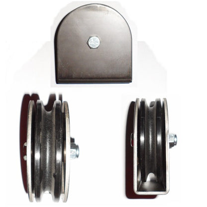 Weld-on Pulley Bracket for 4.5" Pulley