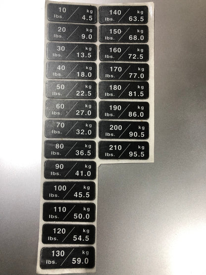 Weight Stack Systems  100 to 310LB
