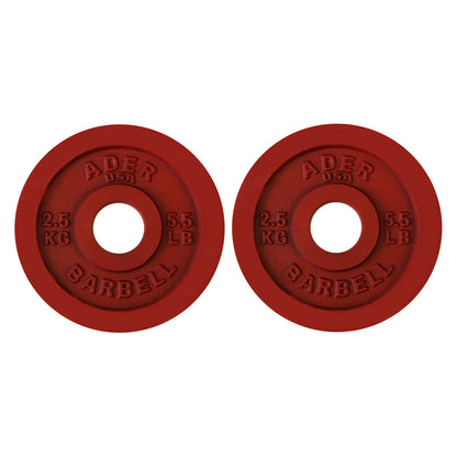 Precision Color Metal Olympic Plates- 5 Pairs