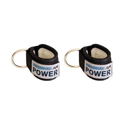 Nylon Ankle Strap Pair w/ Synthetic Wool & Snap Links