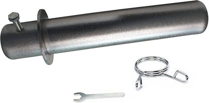 Ader Sporting Goods 8" Chrome/Zinc Olympic (O.D. 1.875") Adapter Sleeve Pair