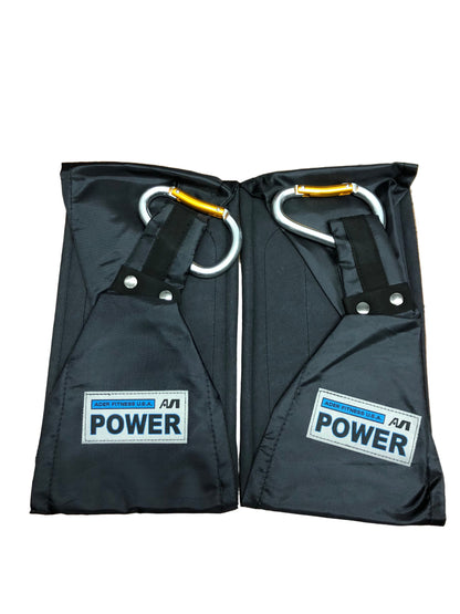 7 Inch Wide Abdominal Hanging Straps One Pair