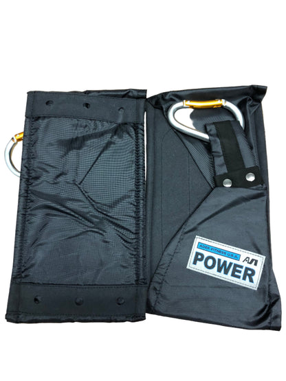 7 Inch Wide Abdominal Hanging Straps One Pair