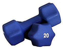 Neoprene Dumbbell Pair- 20lbs