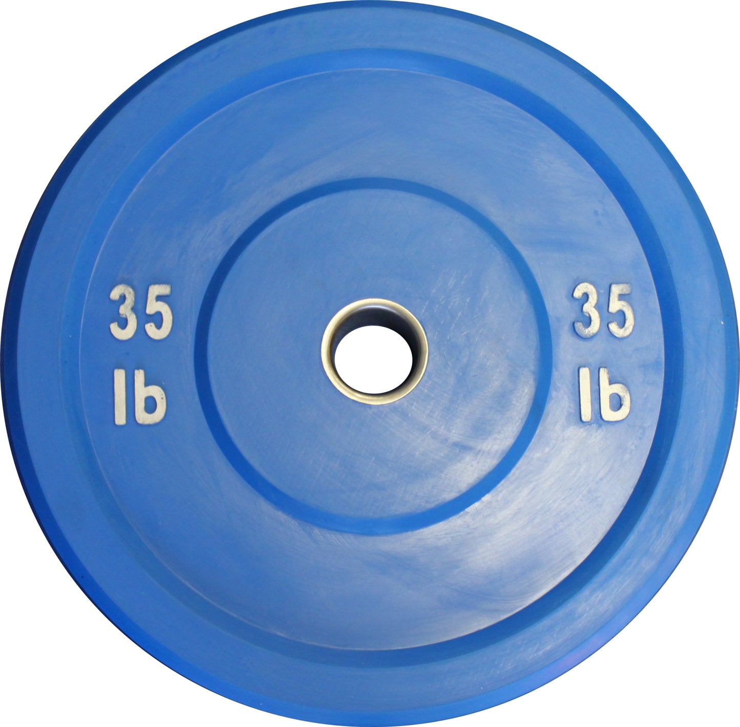 Pair of 35lb OLYMPIA Color Rubber Bumper Plates