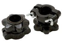 Olympic 2" Spin Lock Collars- Black