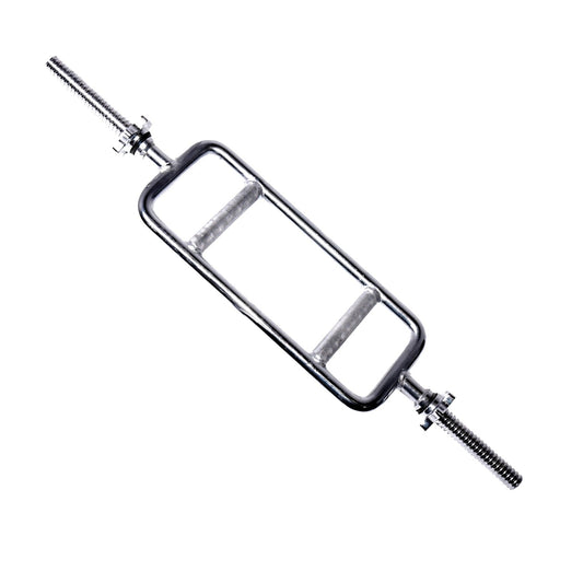 34" Regular Tricep Threaded Bar w/ Star Collars