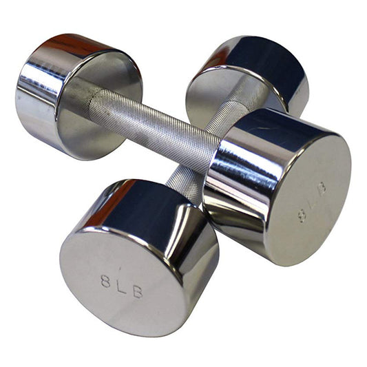 Ader Chrome Dumbbell Pair- 15lbs