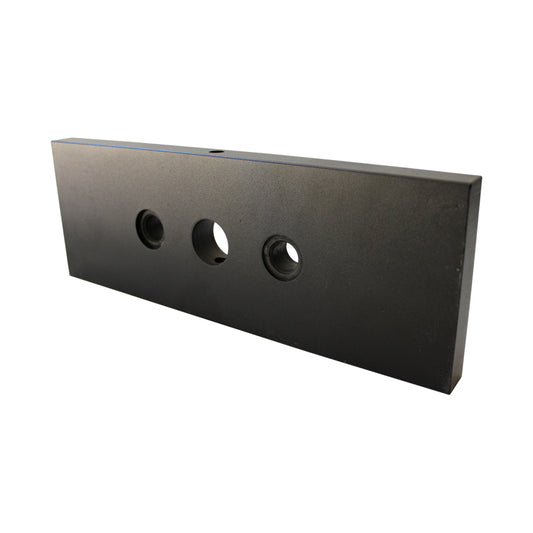 Weight Stack System Plate 20lbs black Cast Steel 1" Rod