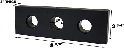 WEIGHT STACK BLACK STEEL PLATE IN 5LBS